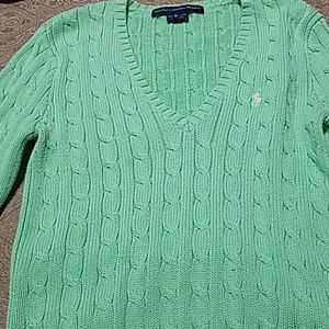 Green ralph lauren sweater